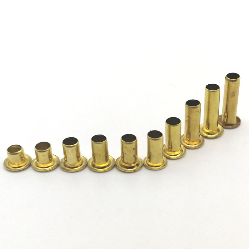 Øjner af 3 mm messing