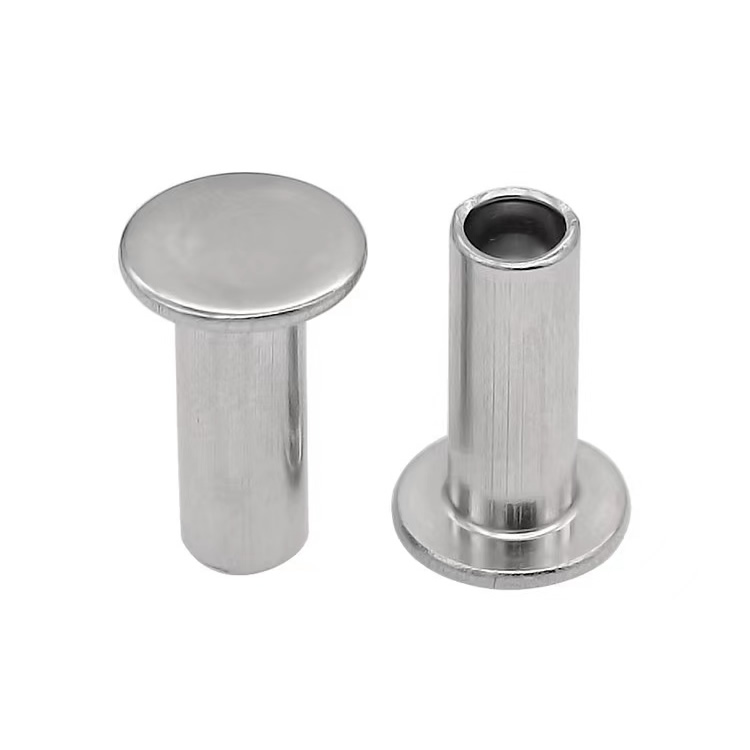 Halvhule aluminiumnitter