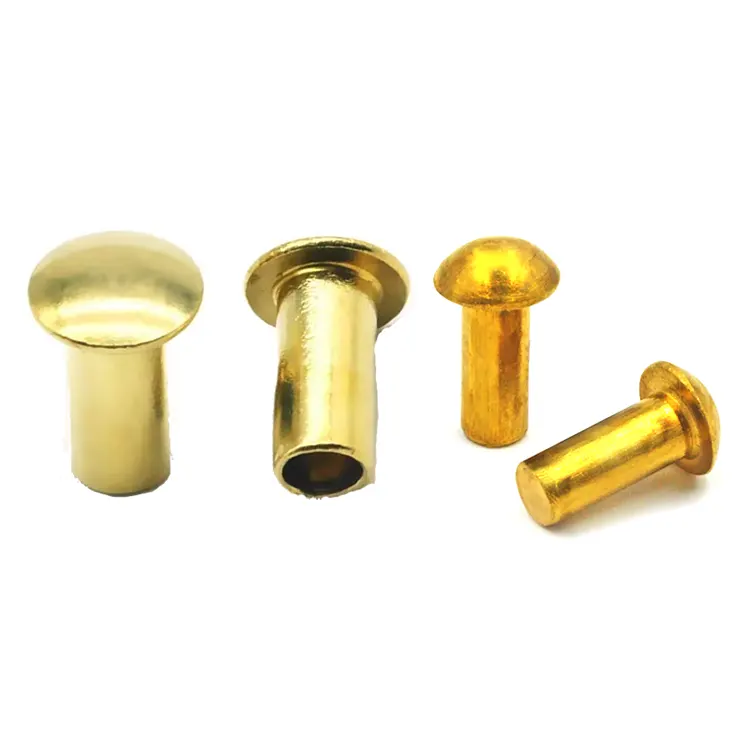 Nitter til svampehoved af messing