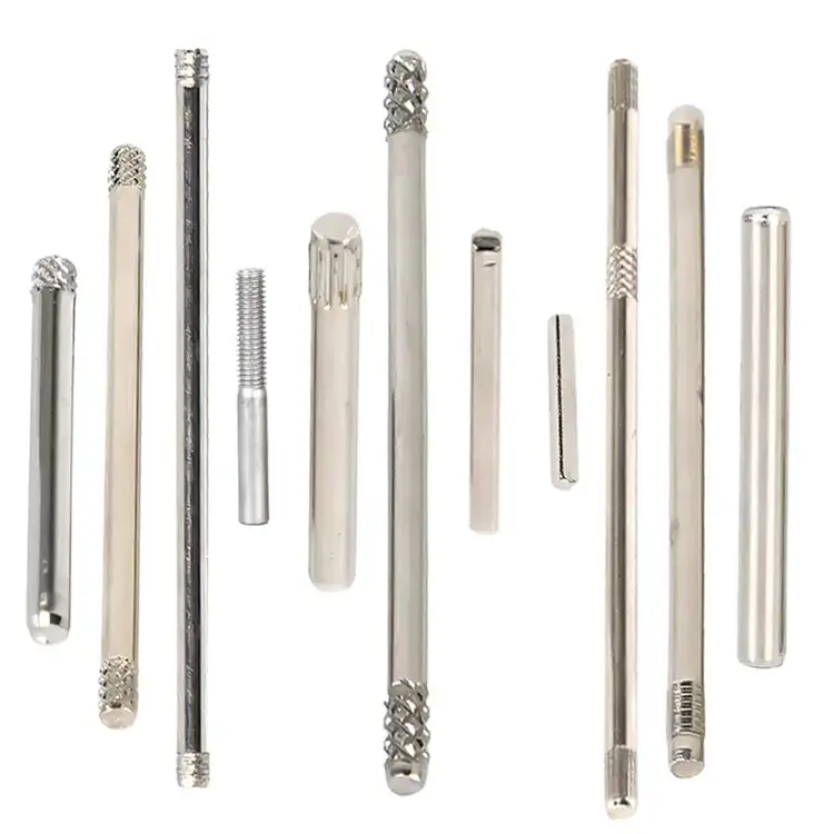 Stålknuret skaft og stifter